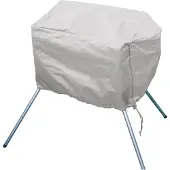Eurotrail Schutzhülle Barbecue-Grill groß 73 x 30 cm Polyester grau