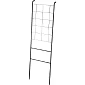 Yamazaki Kleiderständer Garderobenständer zum Anlehnen Metall schwarz minimalistisch 45x160cm Grid Panel Tower 04730