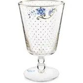 Pip studio Wasserglas Royal Golden Dots 360 ml (6er Set)