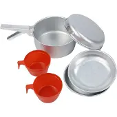 Regatta 2 Person Alu Cookset Silver One Size