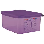 ARAVEN GN1/2 Lebensmittelbehälter aus Silikon 10L