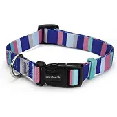 Beeztees BZ NYLON HALSBD STRIPES 48-70X