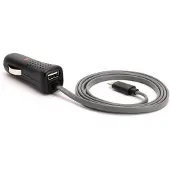 Griffin MFI (Made for iPhone) - GC39941-2 Dual USB KFZ Ladegert - 2.4 Amper - Apple iPhone 5, 5s, 5c, 6, 6s, 7, 8, 6 Plus, 7 Plus, 8 Plus, X, Xs, Xr, Xs Max - Schwarz