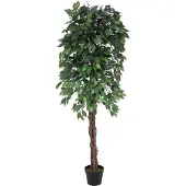Europalms Ficus-Benjamini Multi-Stamm, Kunstpflanze, 180cm