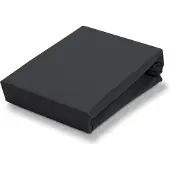 Vandyck Topper Spannbettlaken Jersey Supreme Topper Black (Jersey)-1-persoons (80/90/100 x 190/200/210/220 cm)