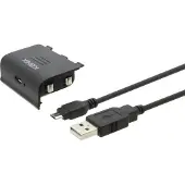 Konix 61881177213, Spiele-Controllerbatterie, Schwarz, Microsoft, Xbox One controller, 1 Stück(e)