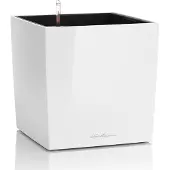 Lechuza 'Cube Premium 30', weiß, ca. 29,5 x 29,5 x H 30 cm