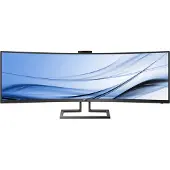 Philips P Line Curved SuperWide-LCD-Display im Format 32:9 499P9H/00, 124 cm (48.8"), 5120 x 1440 Pixel, UltraWide Dual Quad HD, LCD, 5 ms, Schwarz