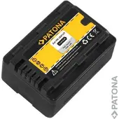 PATONA Akku f. Panasonic VW-VBK180 VBK180-K VBK180 + RESTLAUFANZEIGE
