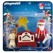Playmobil 4889 - Engelchen mit Nikolaus und Leierkasten