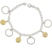 Orphelia Damen 925 Sterling Silberarmband - Silber ZA-1754