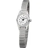 Regent Damen Armbanduhr F-262 Edelstahl Zugband
