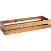 Aps 11623 Holzbox SUPERBOX, Akazienholz, 55,5 x 18,5 cm, Höhe 10,5 cm, braun