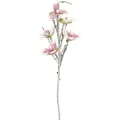 Europalms Magnolienzweig (EVA), künstlich, weiß-rosa
