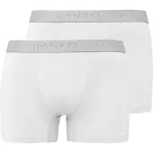 Hanro 2er-Set Boxershorts Essentials 3078 Weiß