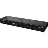 Lindy KVM Switch Pro USB 2.0 Audio DVI-I - KVM-/Audio-/USB-Switch - 8 Anschlüsse