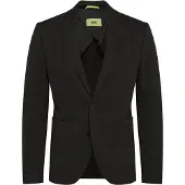 Cinque Anzugsakko "CIDATINI", Herren, Gr. 46, schwarz, Obermaterial: 71% Polyester, 24% Viskose, 5% Elasthan, regular fit, Sakkos Anzugsakko