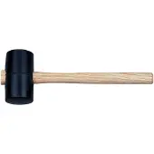 Bahco Gummihammer mit Holzstiel, 600 g