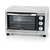 Ariete 984 Belüfteter Elektrobackofen 25L 1500W Doppelglas Timer 60min 3 Einlegeböden