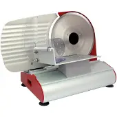 RGV Mary220 elektrische Schneidemaschine 22cm 220W Aluminium grau und rot