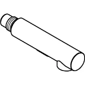 GROHE Spülbrause 46926, für Essence, Concetto und Minta Spültischbatterien, supersteel