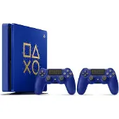 Sony PlayStation 4 Konsole - 500GB "Days of Play" Limited Edition - inkl. 2 x DualShock 4 Wireless-Controller