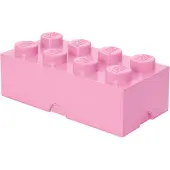 LEGO Aufbewahrungsstein mit 8 Noppen in Hellviolett