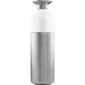 Dopper - Steel - Trinkflasche Gr 800 ml grau/weiß