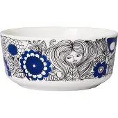 Arabia Schale ''Pastoraali'' in Weiß/ Blau - Ø 13 cm - onesize