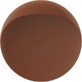 Louis Poulsen Flindt Wandleuchte Ø400 2700K Corten - , Flindt, dimmbar, Braun / Rost, für Wohnzimmer, Aluminium, Design