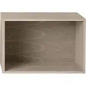 Muuto Stacked Regalsystem / Groß mit Rückwand Eiche