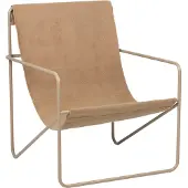 Ferm Living - Desert Lounge Chair, cashmere / solid