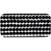 Marimekko - Räsymatto Tablett, Schwarz