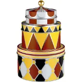 Alessi Circus - Set aus drei Allzweckboxen/Keksdosen