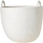 Ferm Living - Speckle Pflanzentopf Large Off-White