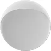 Louis Poulsen Flindt Wandleuchte Ø300 2700K Weiß - , Flindt, dimmbar, Weiß, für Wohnzimmer, Aluminium, Design
