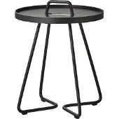 Cane-Line On-the-move Beistelltisch, extra klein Ø37 cm