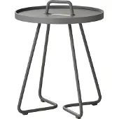 Cane-Line On-the-move Beistelltisch, extra klein Ø37 cm