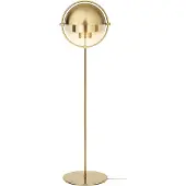 Gubi Multi-Lite Stehleuchte Messing/Messing - , Multi-Lite, Gold / Messing, für Wohnzimmer, Metall, Design