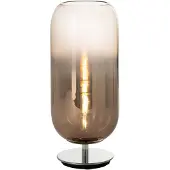 Artemide Gople Mini Tischleuchte Bronze - , Gople Mini, Bronze / Altmessing, für Wohnzimmer, Glas, Design