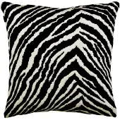 Artek - Zebra Kissenbezug 40 x 40 cm, schwarz / weiß