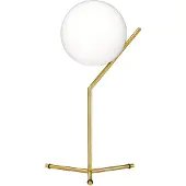 Flos IC T1 High Tischleuchte Messing matt