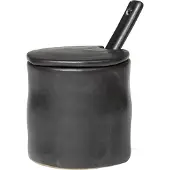 Ferm Living Zuckerdose Flow Black