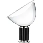 Flos Taccia Small LED-Tischleuchte-Schwarz-mit LED (2700K)