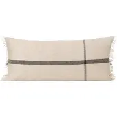 Ferm Living Calm Kissen 88x38 Kamel/Schwarz