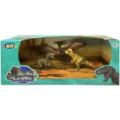 Luna spielset Dinosaurier 3-teilig 31 cm mehrfarbig