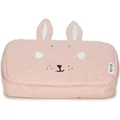 Trixie Federmäppchen rechteckig - Mrs. Rabbit - rosa Schuletui für Kinder