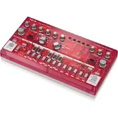 Behringer TD-3 Analog Bass Line Synthesizer Transparent Rot