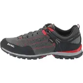Meindl Ontario GTX, Männlich, Erwachsener, Anthrazit, Rot, Outdoor-Schuhe, Wandern, Schnürverschluss