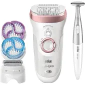 Braun Silk-épil 9 9/980 SensoSmart, Roségold, Weiß, 40 Pinzette, Eingebaut, 2 h, 50 min, Deutschland